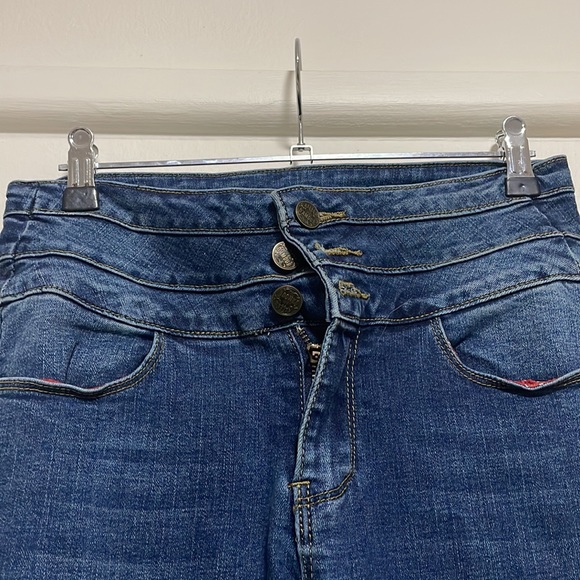 Kitten D’Amour Blue Jeans Size 8 - Picture 2 of 5